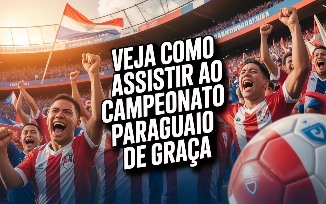 Como assistir campeonato paraguaio de graça