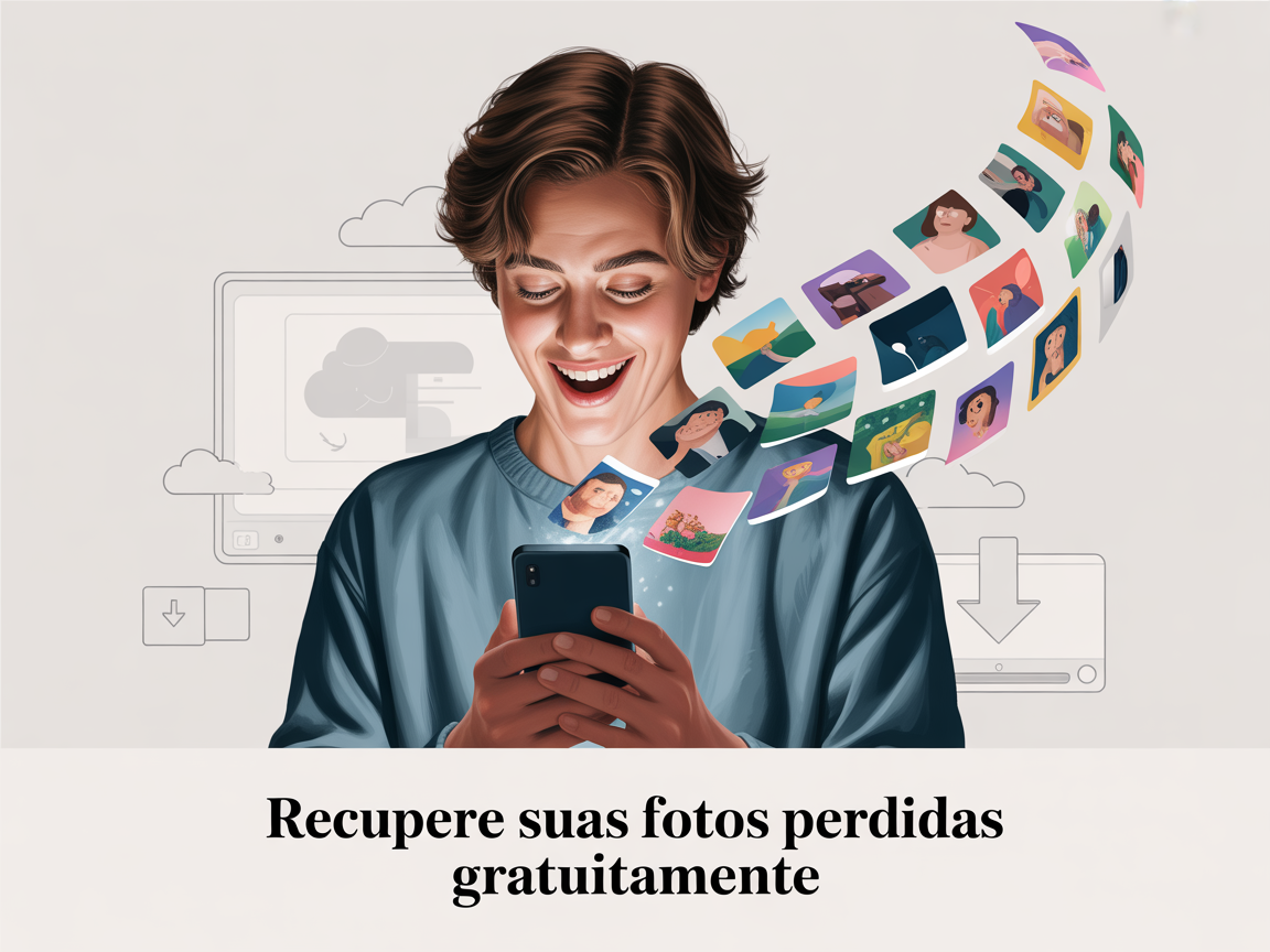 Como recuperar fotos apagadas grátis do celular