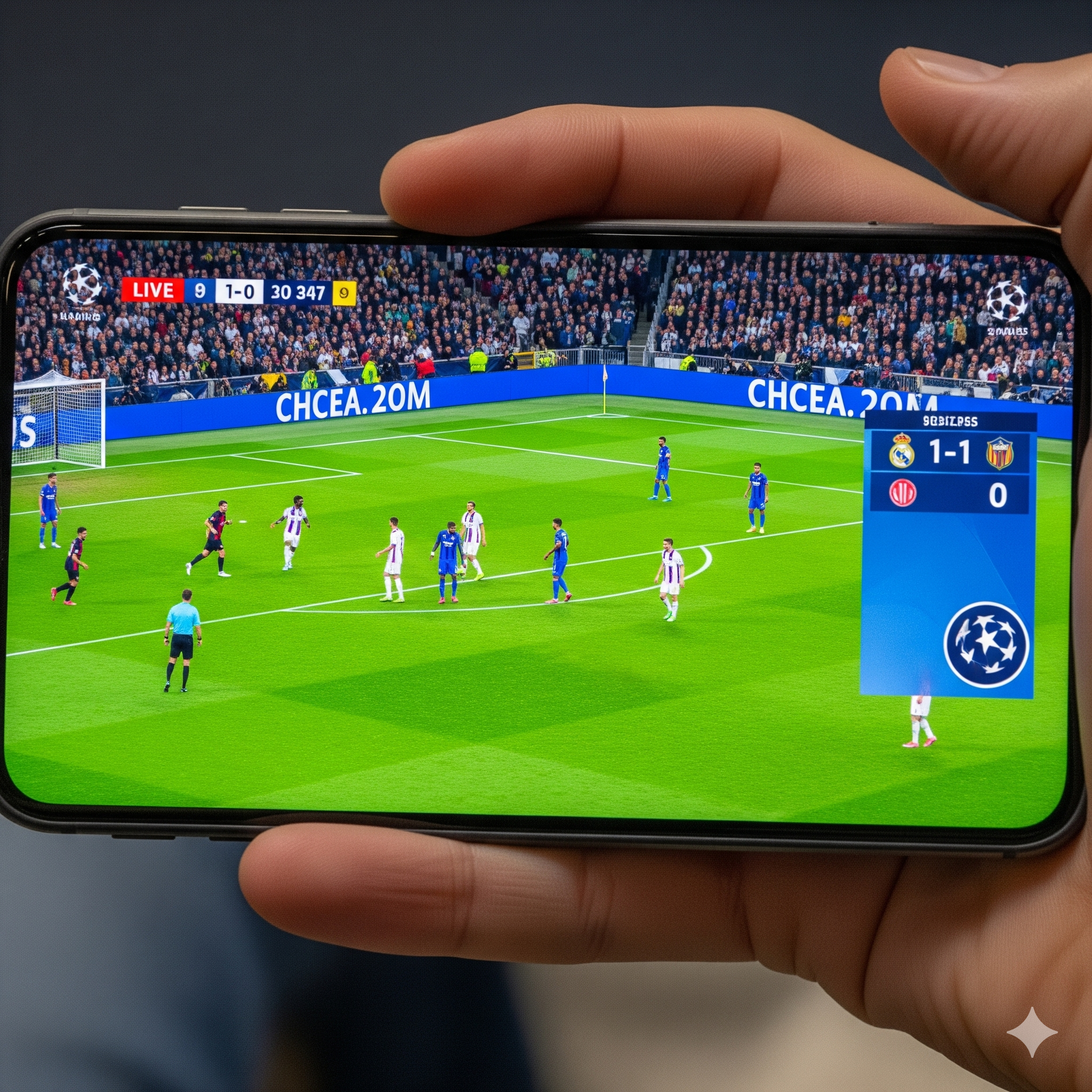 Como assistir à Champions League online em 2025